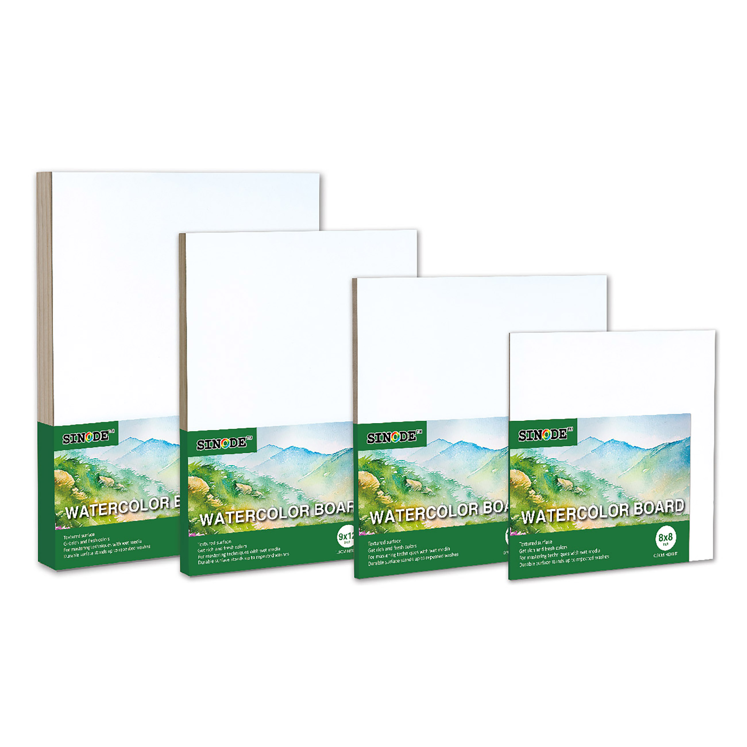 Watercolor Board 11x14 Inch (UPCJ24020110) SINODE